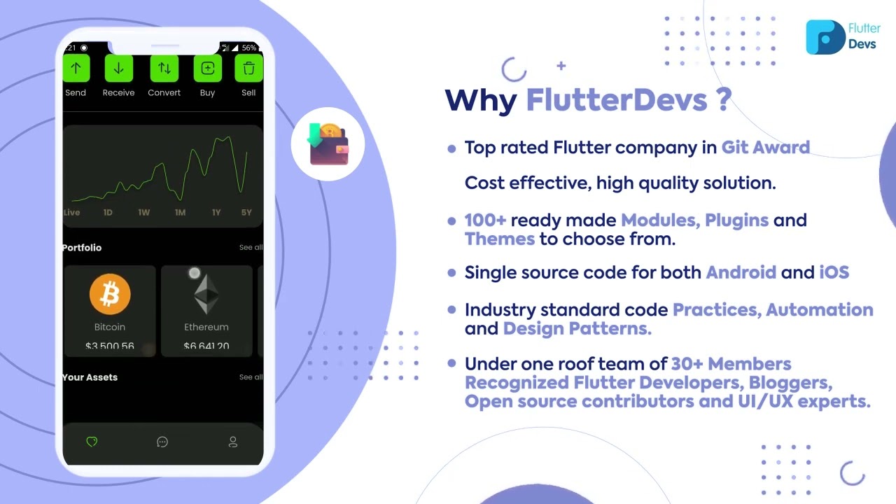 Flutter Crypto Wallet App