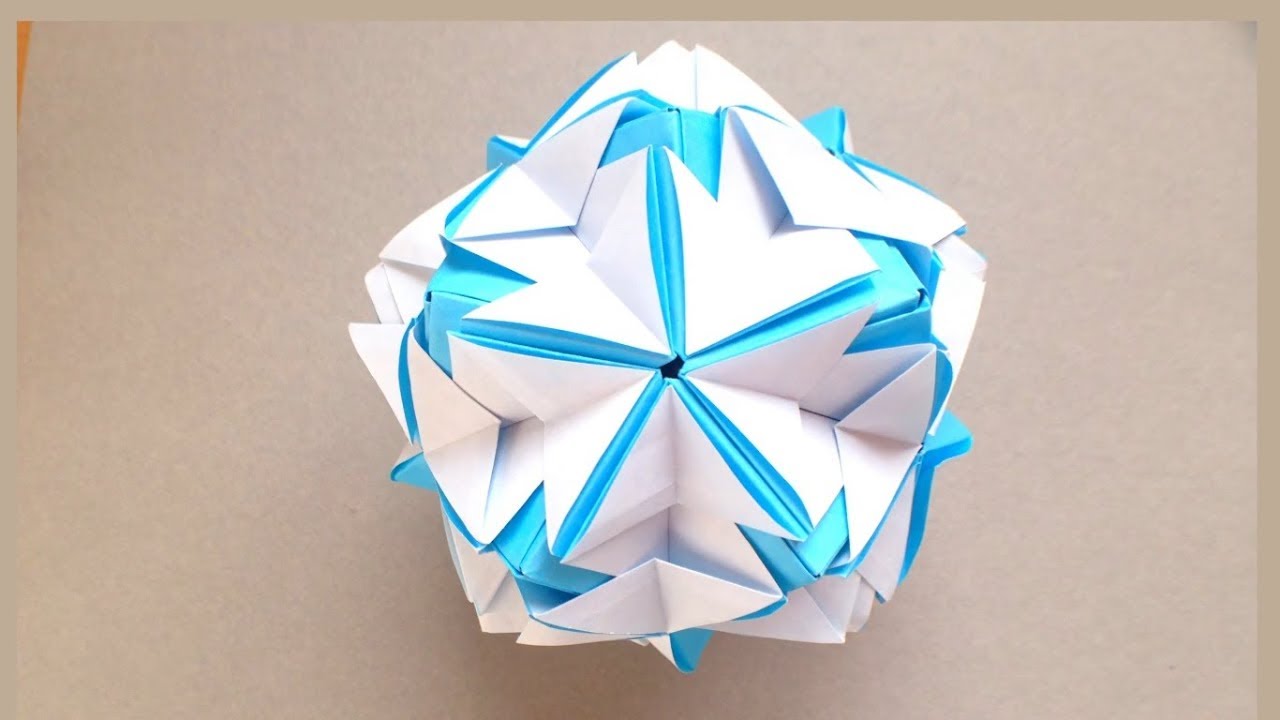 折り紙 くす玉 / Origami Kusudama