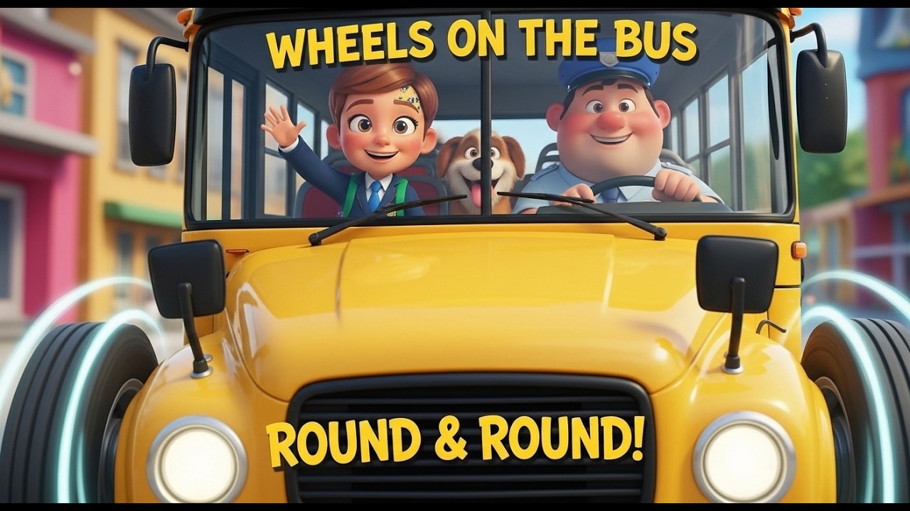 The Wheels On The Bus + MORE Fun Nursery Rhymes! | TIKI FUN KIDS