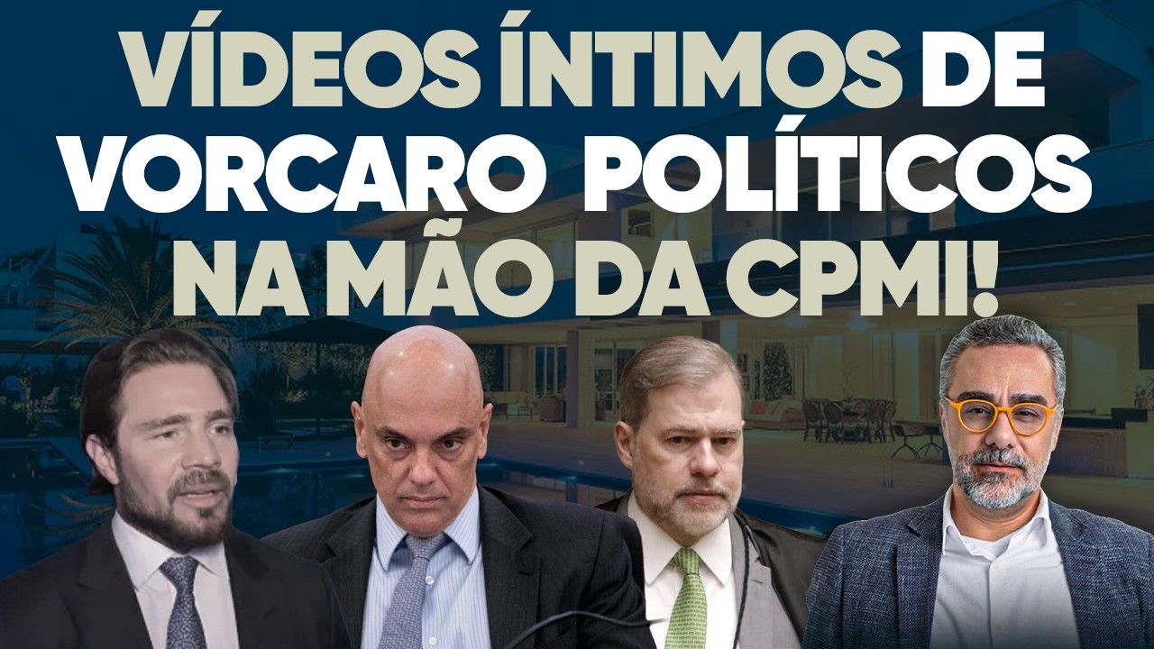 🚨 Quem são os políticos em fotos e vídeos ÍNTIMOS no celular de Vorcaro?!