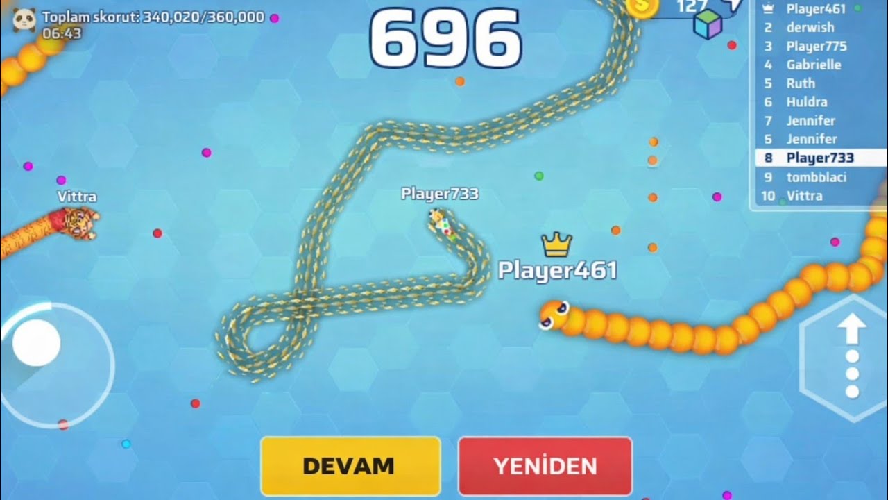 Snake .Io 2 gameplay 🐍🔥 Full Gameplay #SnakeIO #SnakeGame #Gaming