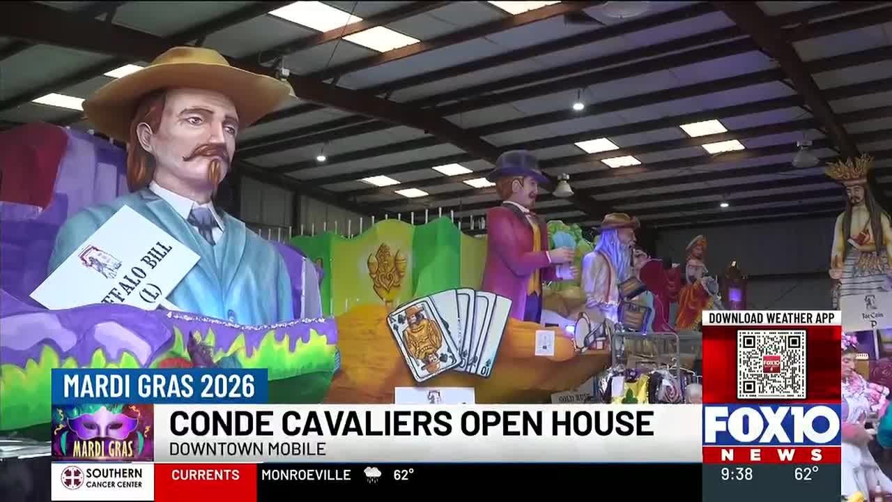 Conde Cavaliers hold open house ahead of Mardi Gras parade