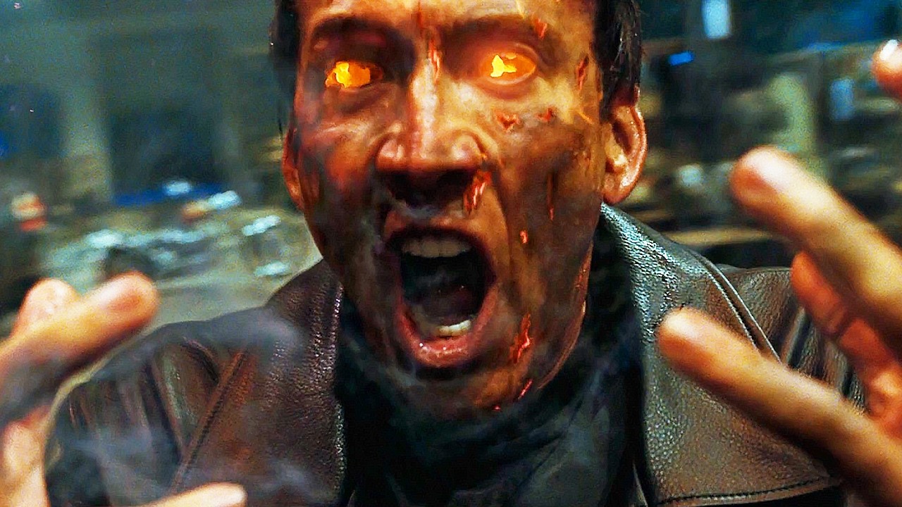 Johnny Blaze's First Transformation Scene - GHOST RIDER (2007) Nicolas Cage
