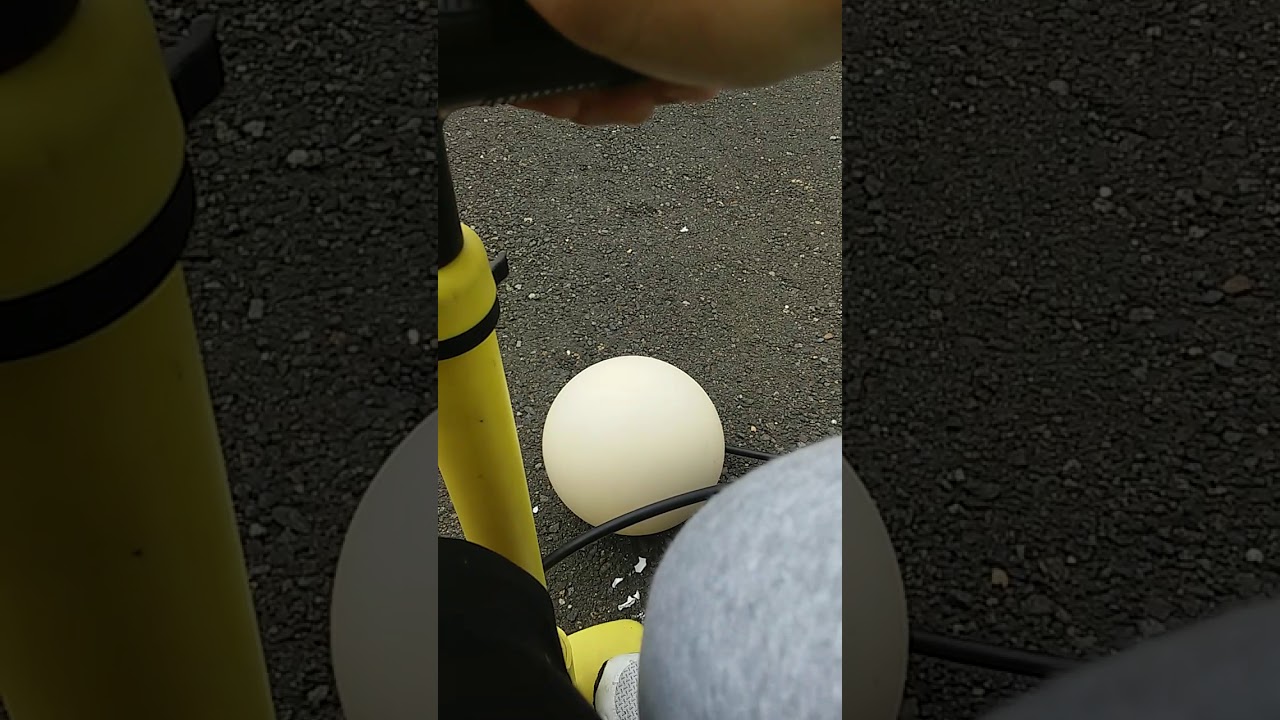 軟式テニスボール大爆発笑笑
