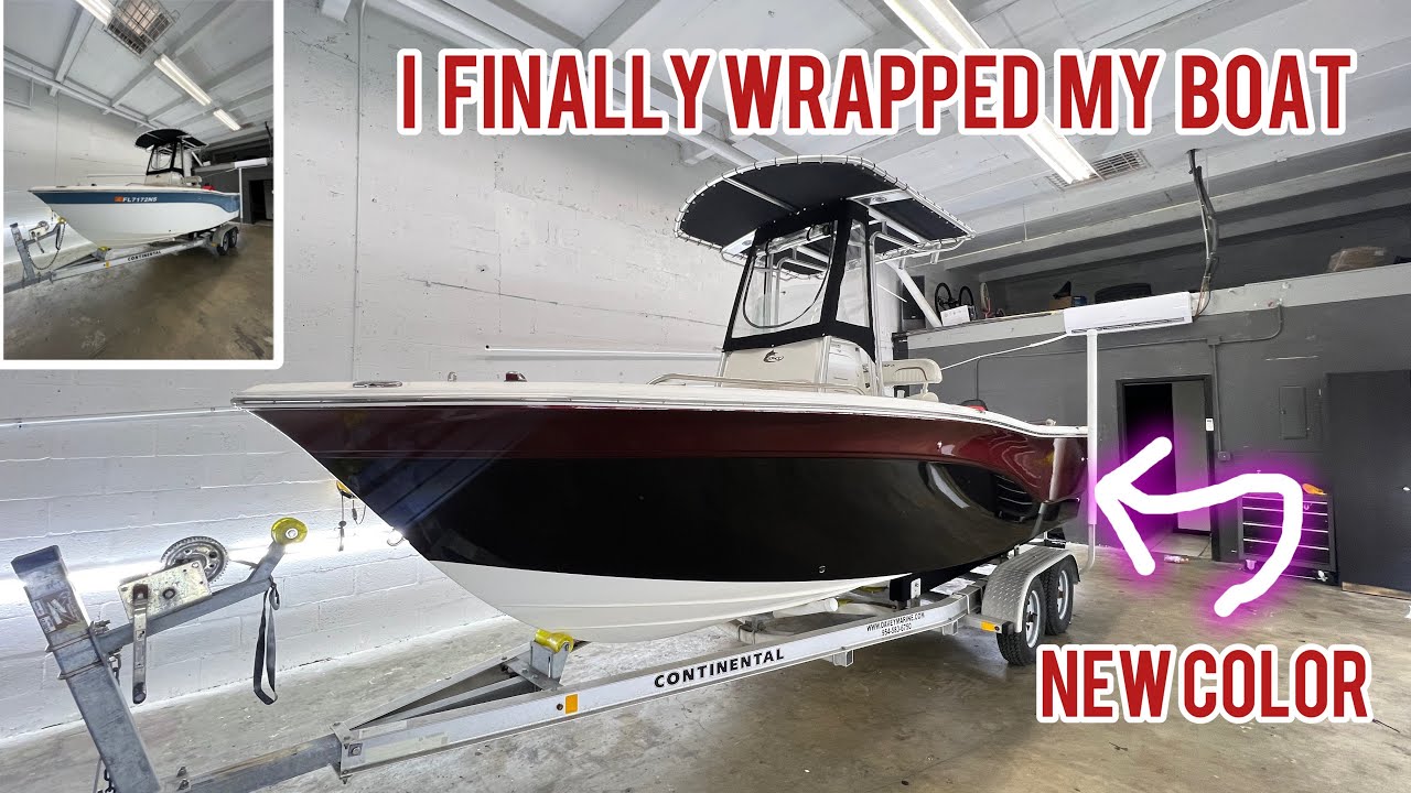 How to wrap a boat