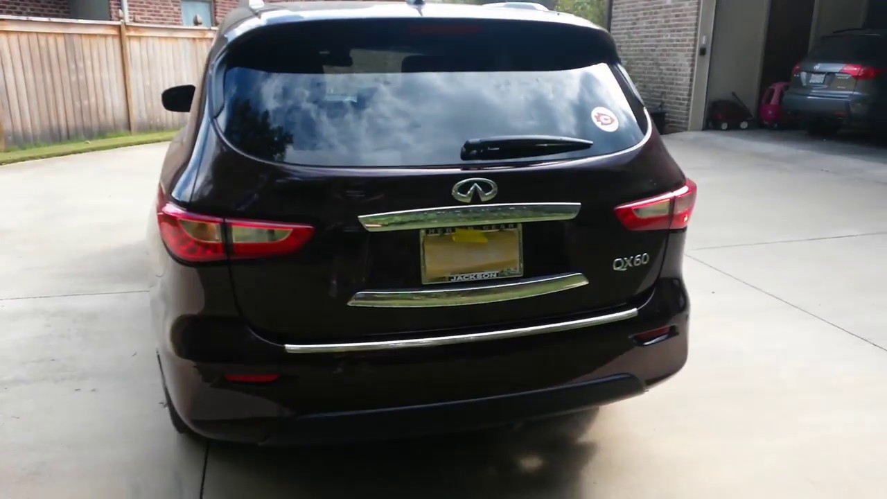 2015 INFINITI QX60 | REAR BUMPER REPLACEMENT | CODE NAB TUSCAN SUN