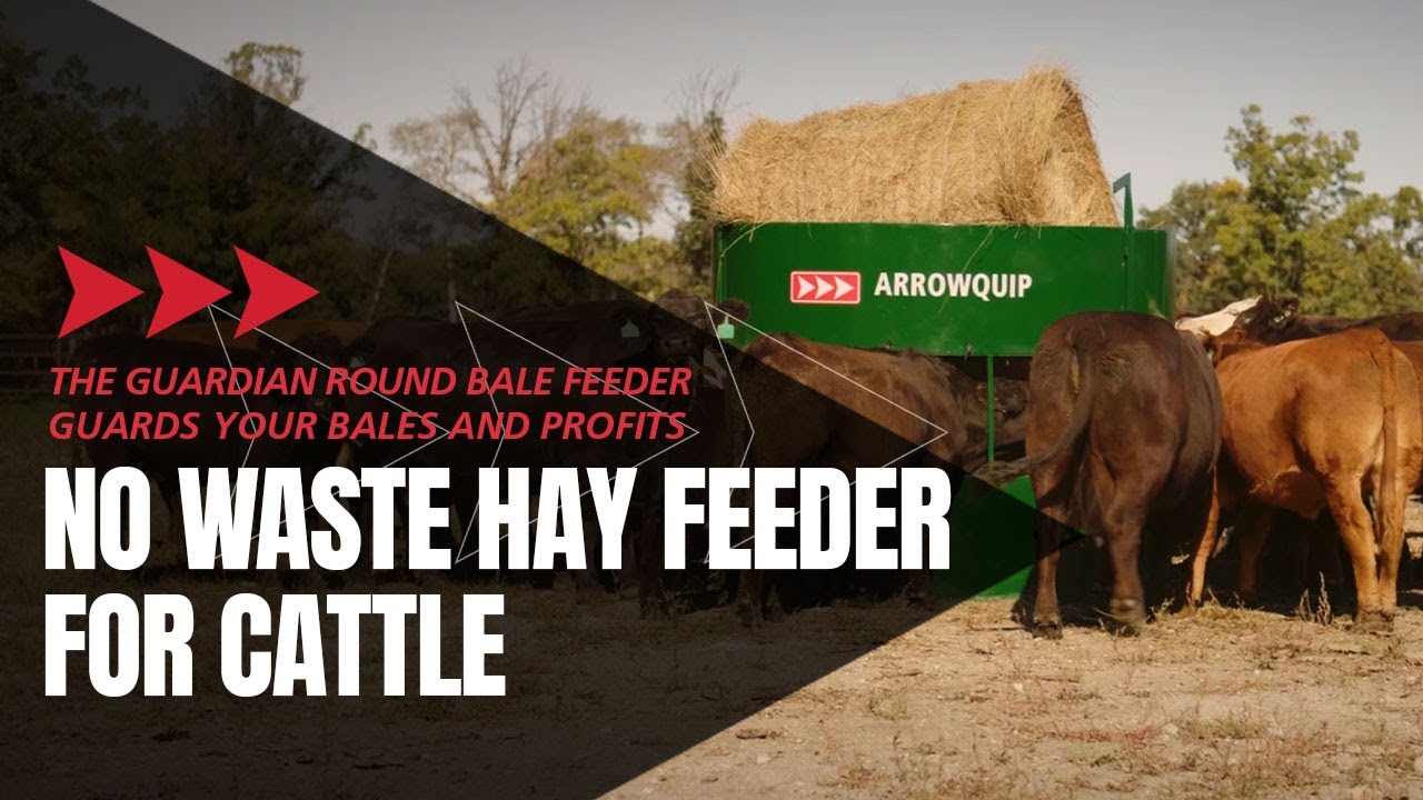 Guardian Round Bale Feeder Cattle | Hay Bale Feeder | Arrowquip