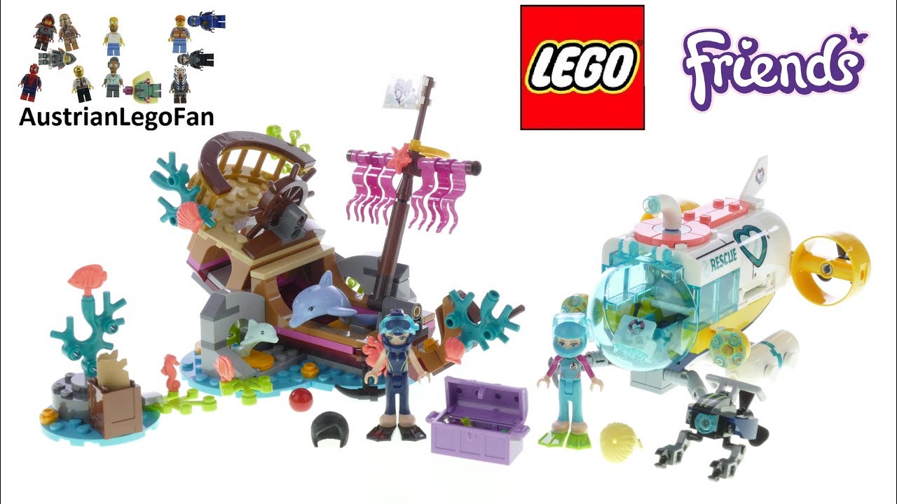 Lego Friends 41378 Dolphins Rescue Mission - Lego Speed Build Review