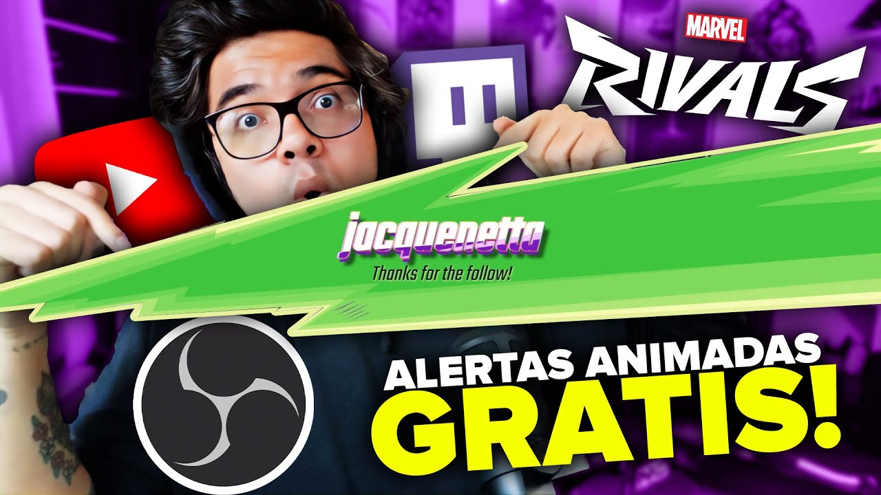 ALERTAS ANIMADAS GRATIS PARA TU STREAM EN OBS | SHOCKWAVE ALERTBOX NERORDIE | TUTORIAL