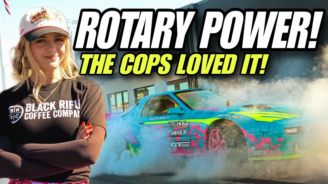 Street Driving my 800 HP 3 Rotor RX7!