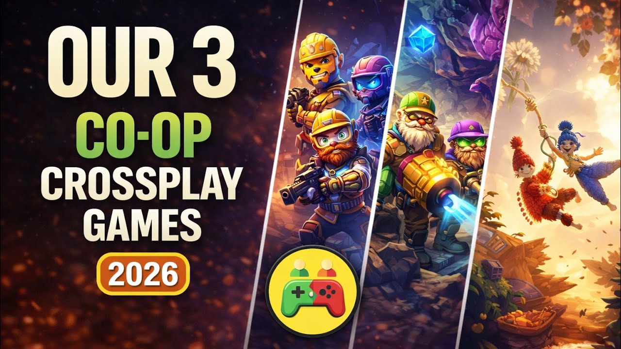 Top 3 Co-Op Cross-platform Games You Can Play in 2026 (Crossplay PS5, PC & More)