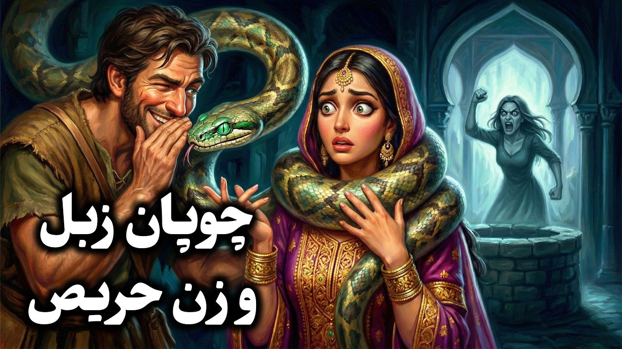 راز مارجادویی و چوپان زیرک | افسانه جذاب و فراموش‌شده ایرانی 🌙داستان فارسی خدیجه چاهی و مار