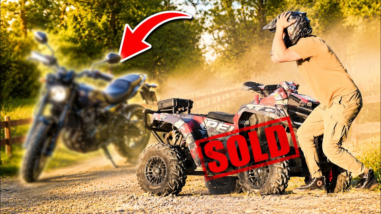 VAND ATV-UL PENTRU ASTA!? Ce facem de acum in colo? 🏍️