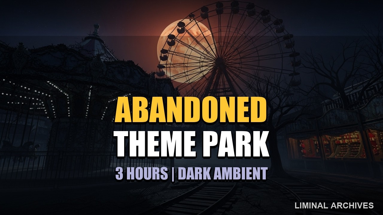 Echoes of the Midway | 3 Hours Dark Ambient & Abandoned Theme Park | Liminal Archives