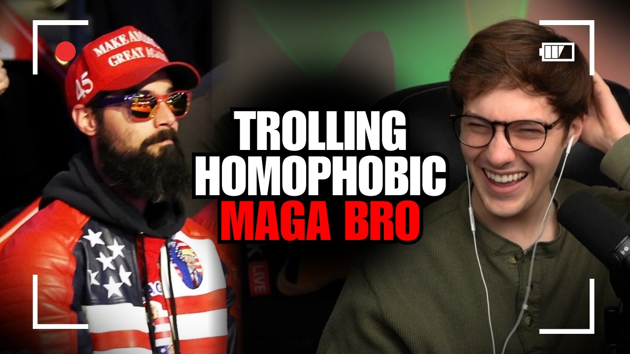 MAGA Bro Says THIS About Gay People&hellip; INSTANT REGRET
