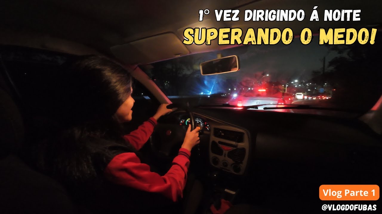 FABI VENCENDO O MEDO DE DIRIGIR! | 1° VEZ DELA NO VOLANTE A CAMINHO DO MERCADO | @VlogdoFubas