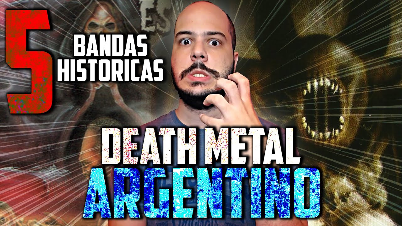 5 BANDAS PIONERAS del DEATH METAL en ARGENTINA - Tenés que CONOCERLAS TODAS