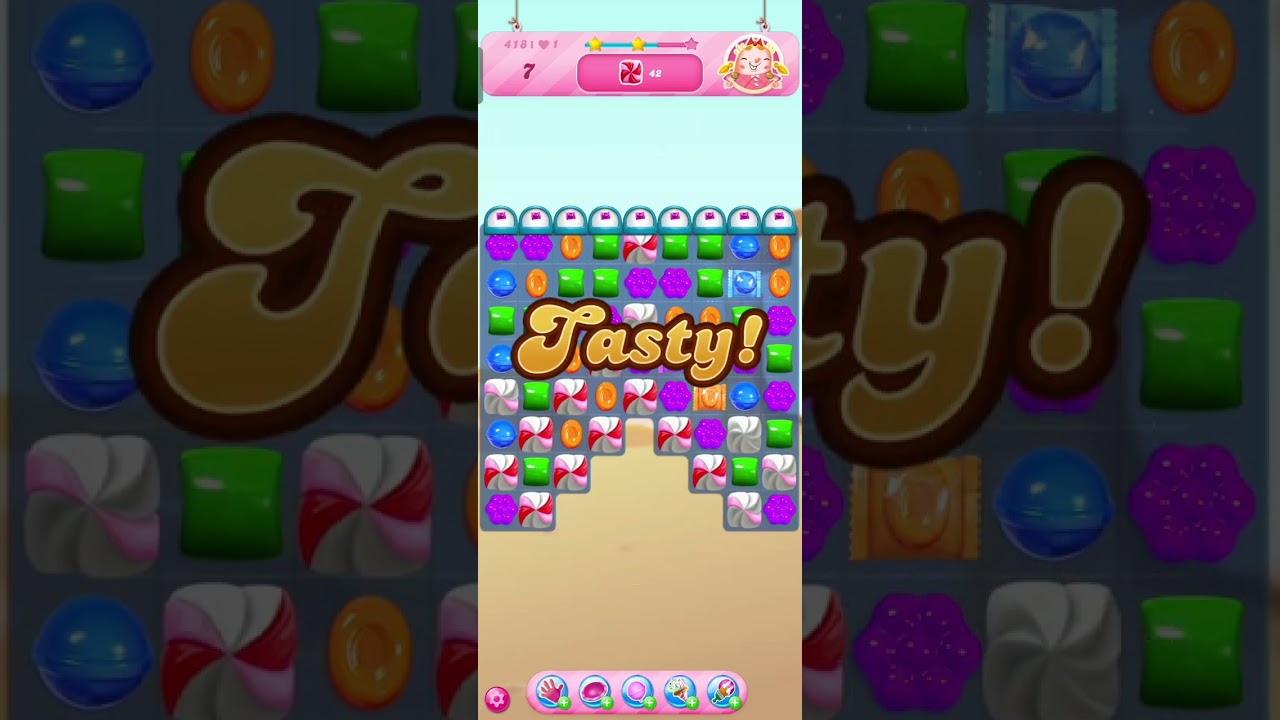 CANDY CRUSH LEVEL 418