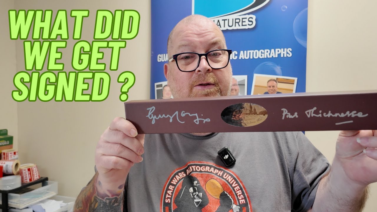Echo Base Live Redditch 2025 | Star Wars Signed Items Haul