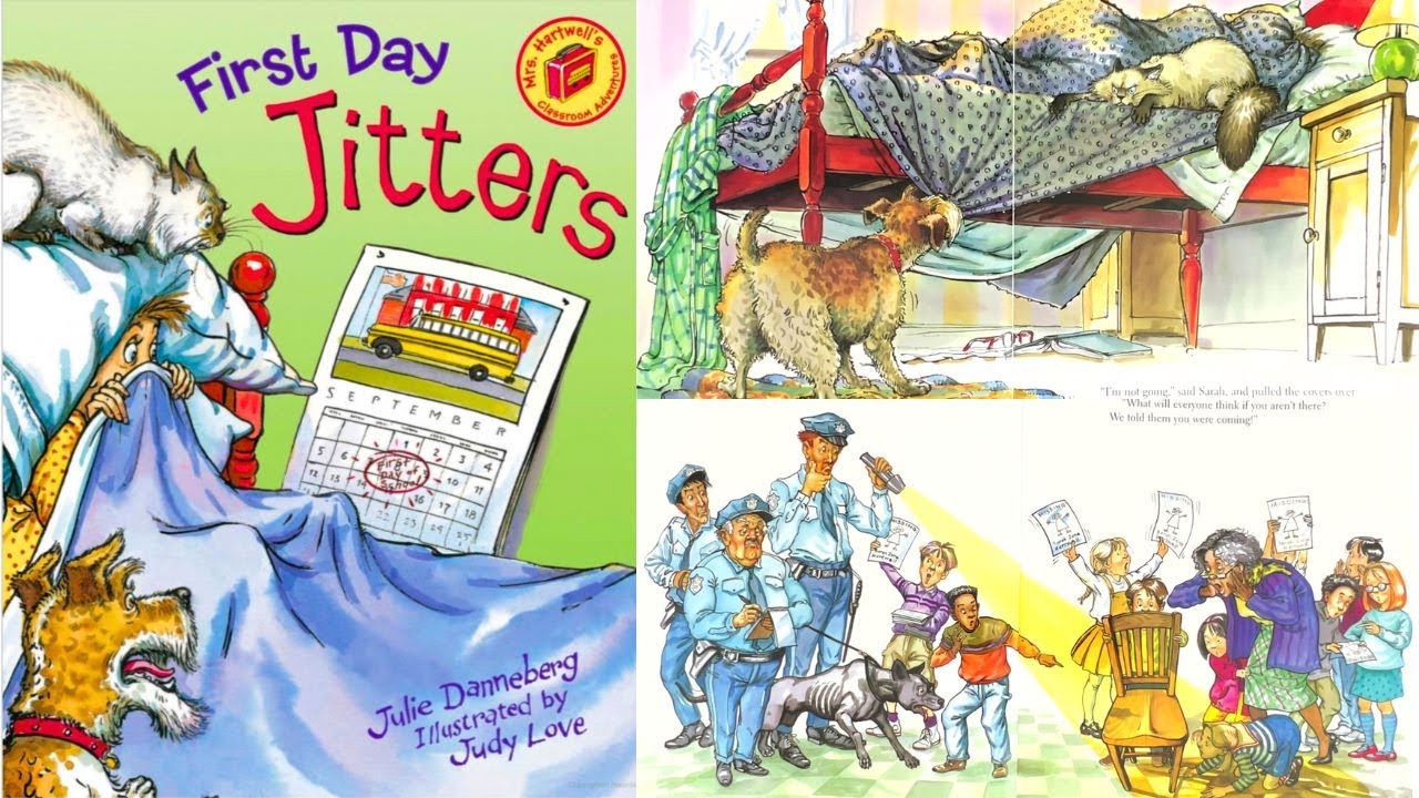 First Day Jitters (captures the nervous excitement of starting school) Kids Picture Book Read Aloud