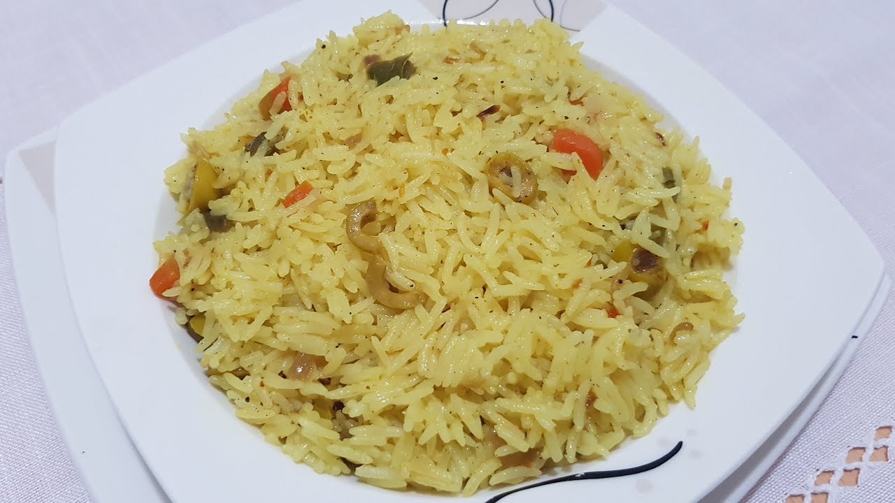 في 15دقيقة طيبت ألذ وصفة روز بدون لحم ولا دجاج