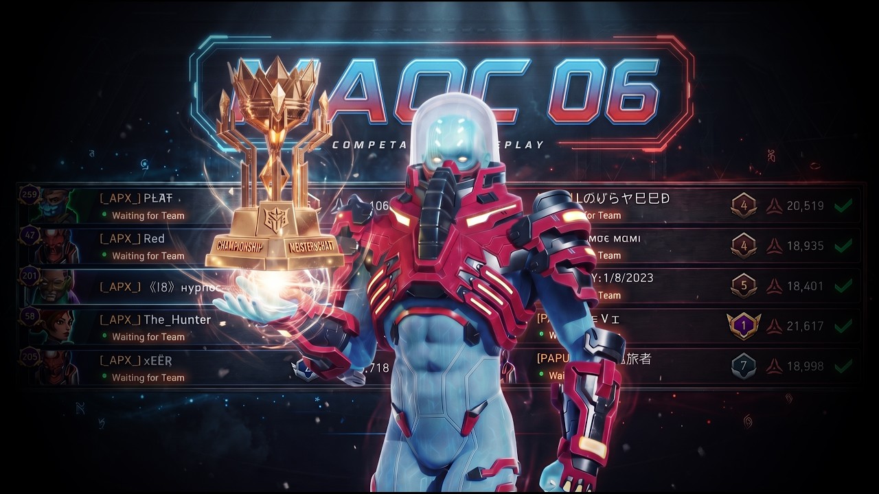 🔥 MAQC 06 Tournament | High-Level Competitive Mech Arena Gameplay