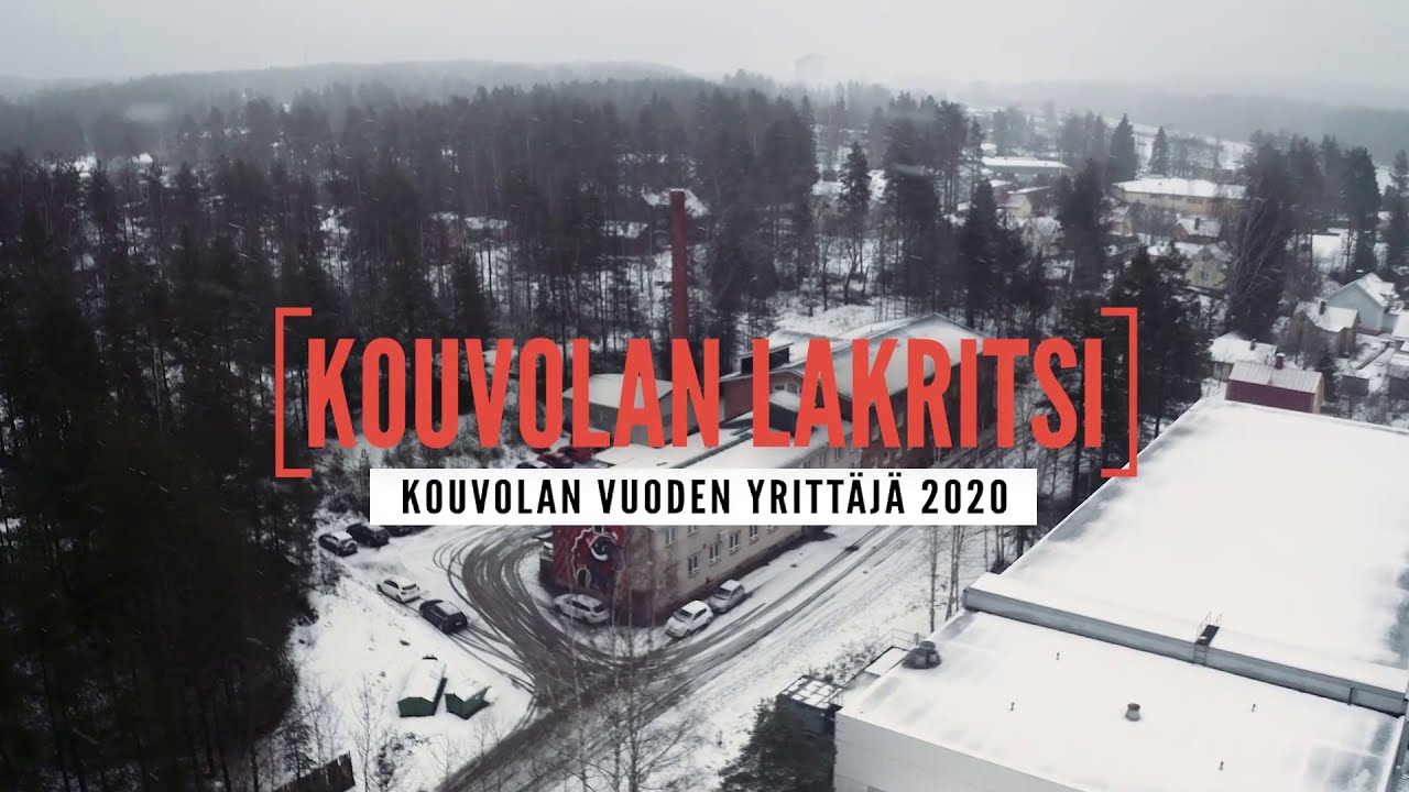 Kouvolan Lakritsi - Kouvolan vuoden yrittäjä 2020
