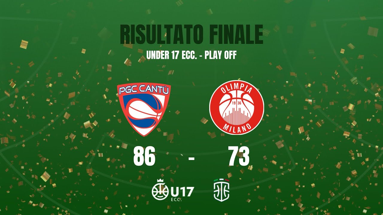 Highlights Pall. Cantù - Olimpia Milano U17 Eccellenza