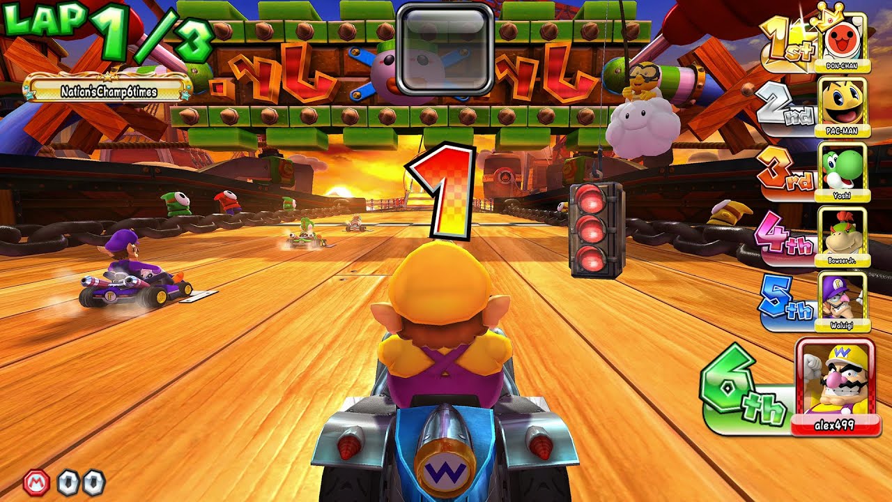 Mario Kart Arcade GP DX 1.18 (English) - Bowser Jr. Cup (Super Difficulty ) Battle Races | UHD