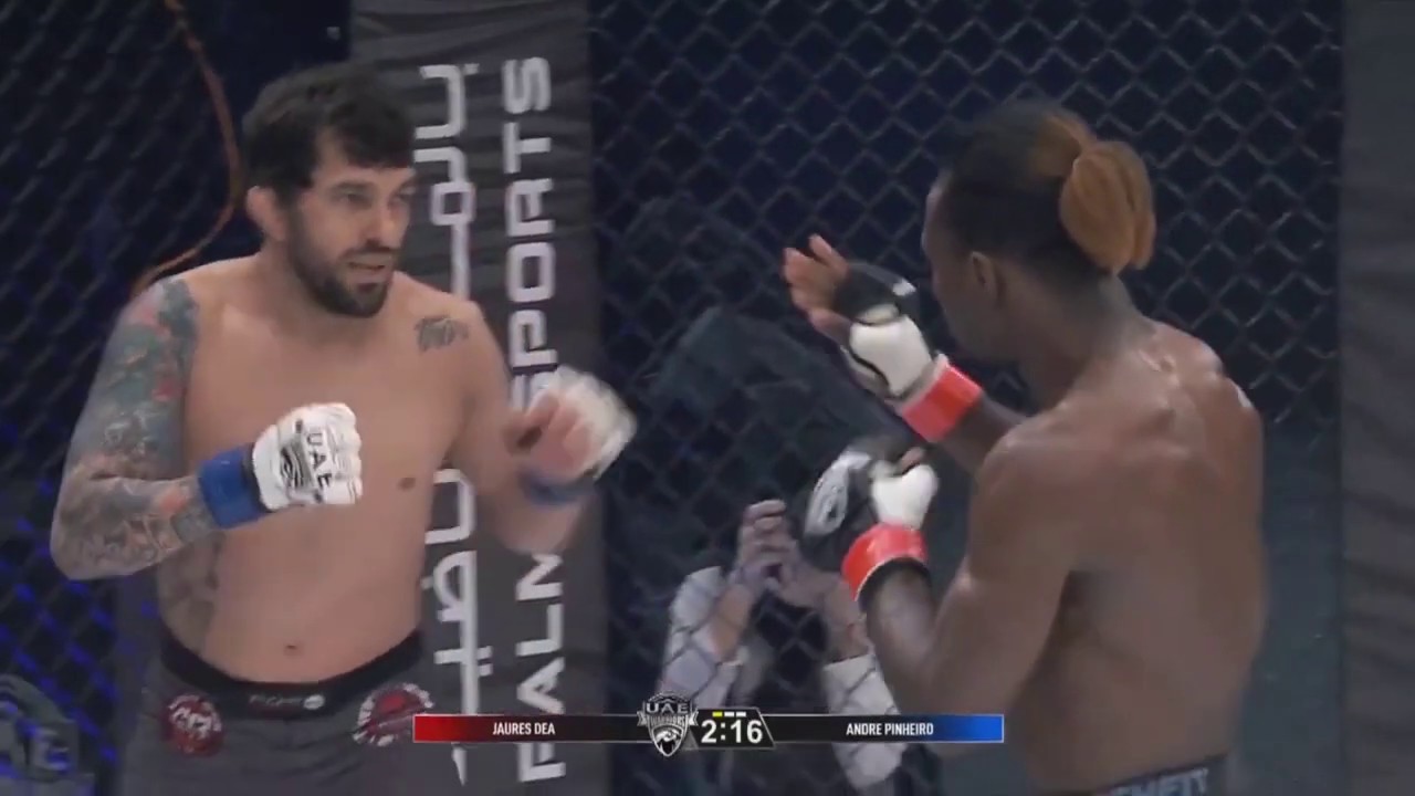 Jaures Dea vs Andre Pinheiro - Full Fight | UAE Warriors 11
