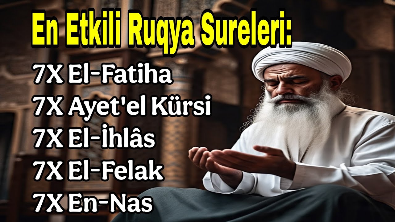 🤲Mucizevi Koruma: Fatiha 7X | Ayet'el Kürsi 7X | İhlâs, Felak, Nas 7X