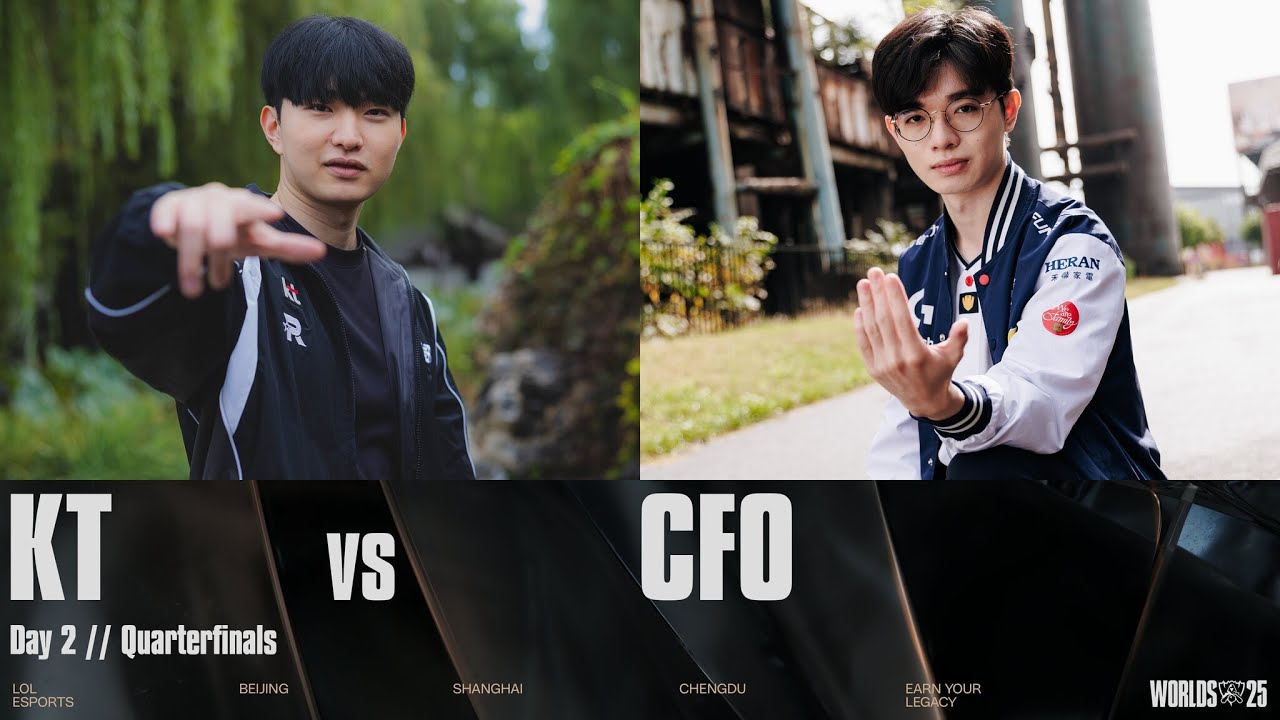 KT vs CFO | WORLDS 2025 | Knockout