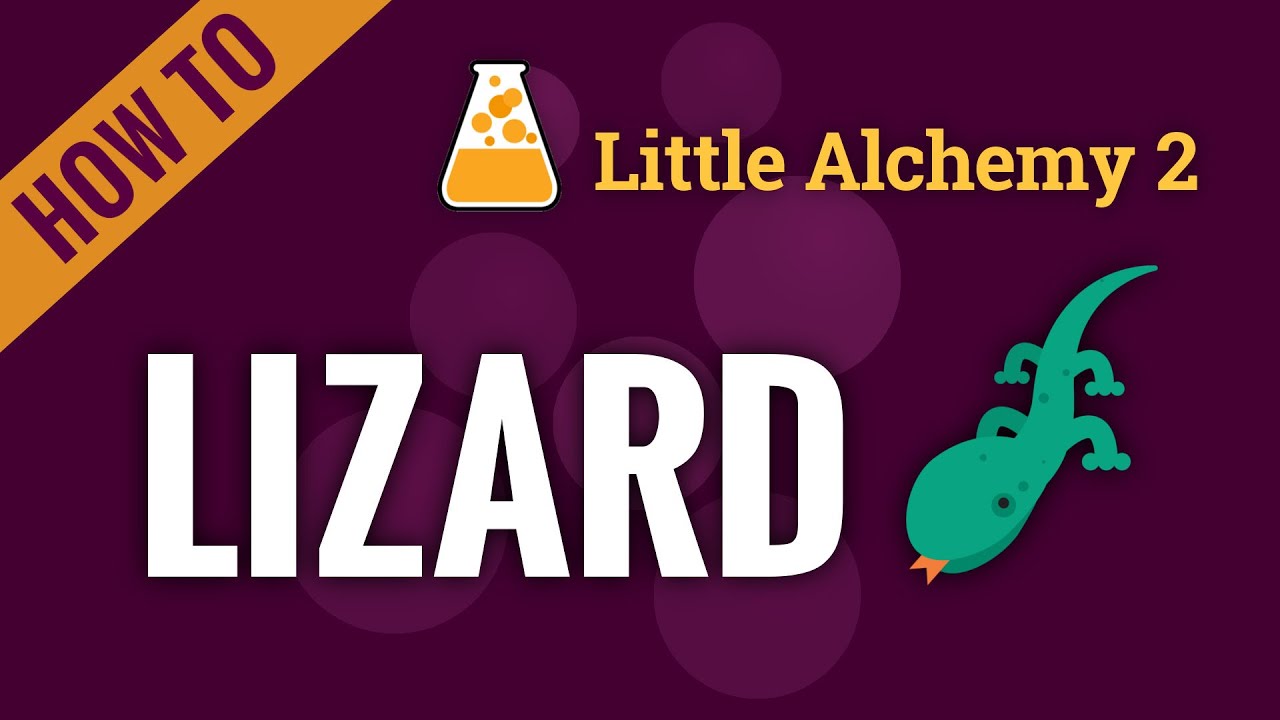 How to make a LIZARD in Little Alchemy 2