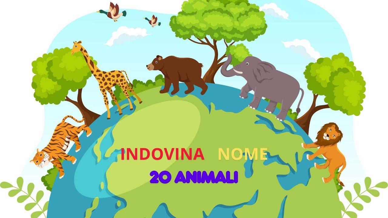 Quiz indovina nome 20 animali