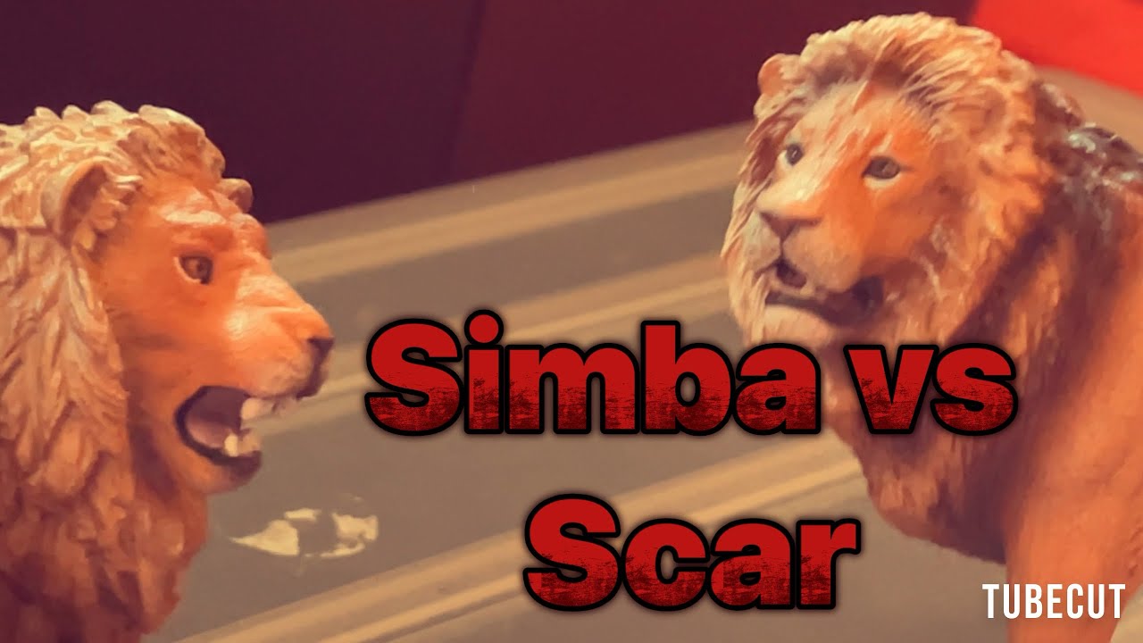 Schleich Lion King- Simba vs Scar🦁🦁