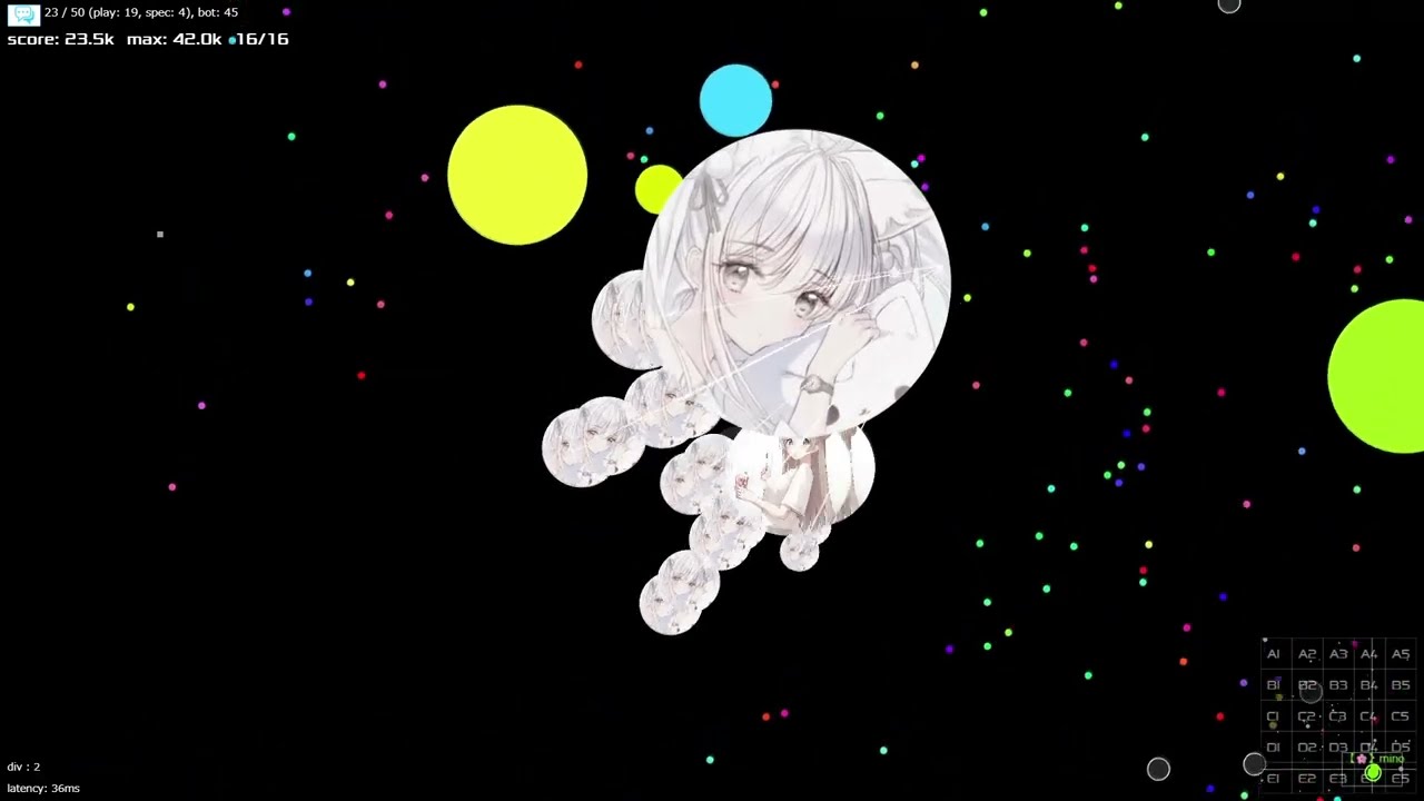 Caffe Agar.io Splitrun！