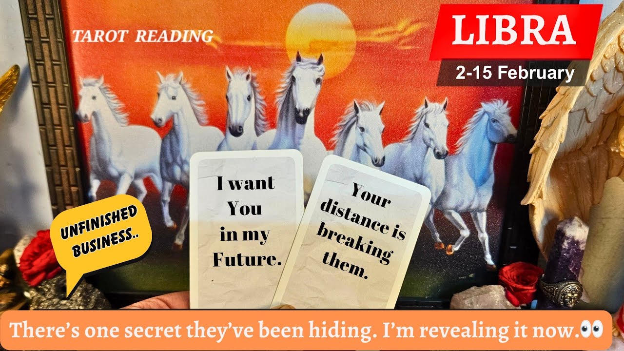 LIBRA ♎️ YOU'LL SLOWLY END UP TOGETHER… Here’s What You Must Know | February Tarot