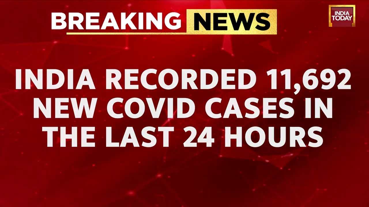 India Records 11,692 New Covid Cases, 19 deaths In Last 24 Hours