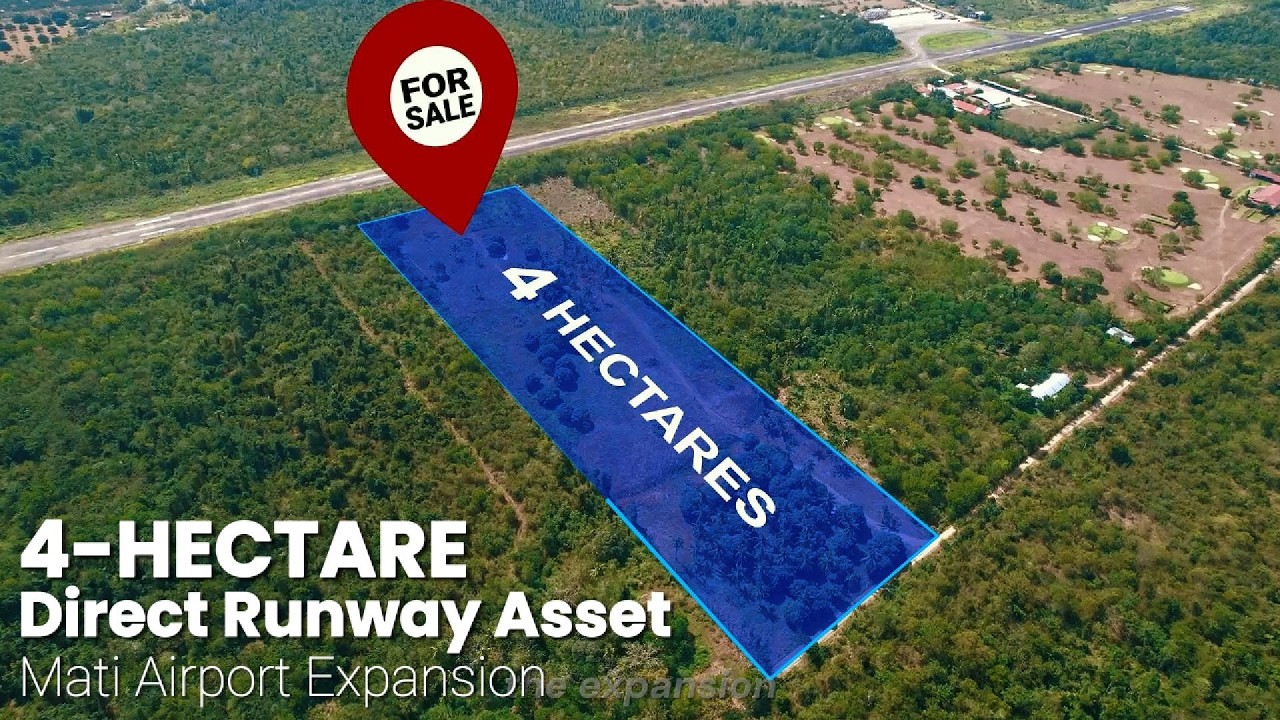 Why This 4-Hectare Property Near Mati City Airport is the Next Big Aviation Hub?