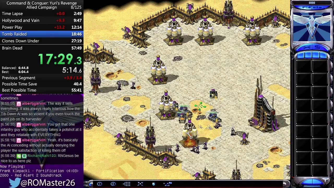 [World Record] 50:27 - Command & Conquer: Yuri's Revenge Allied Campaign Speedrun