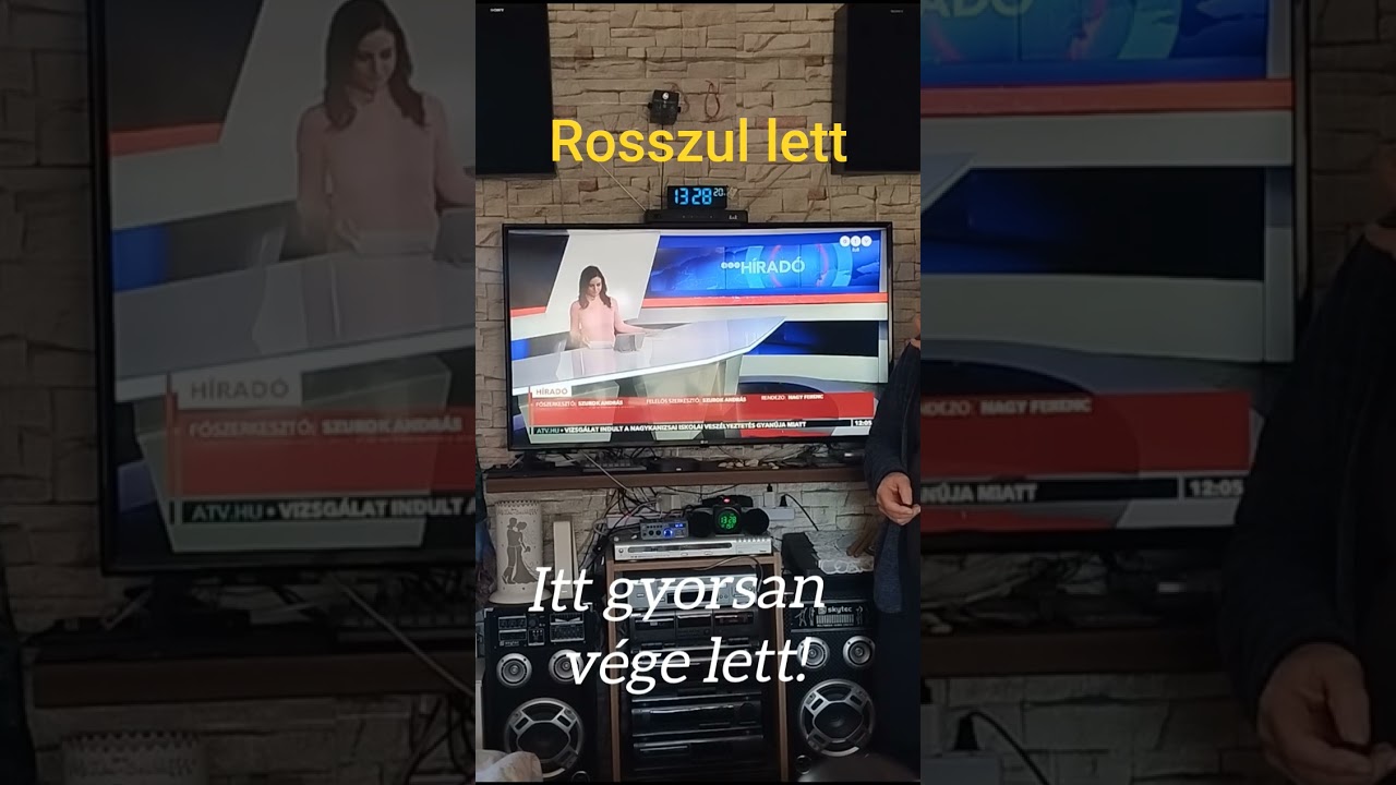Nemes Anna rosszul lett &eacute;lő ad&aacute;sban. ATV 2025.12.11 12:00 H&iacute;rad&oacute;ban