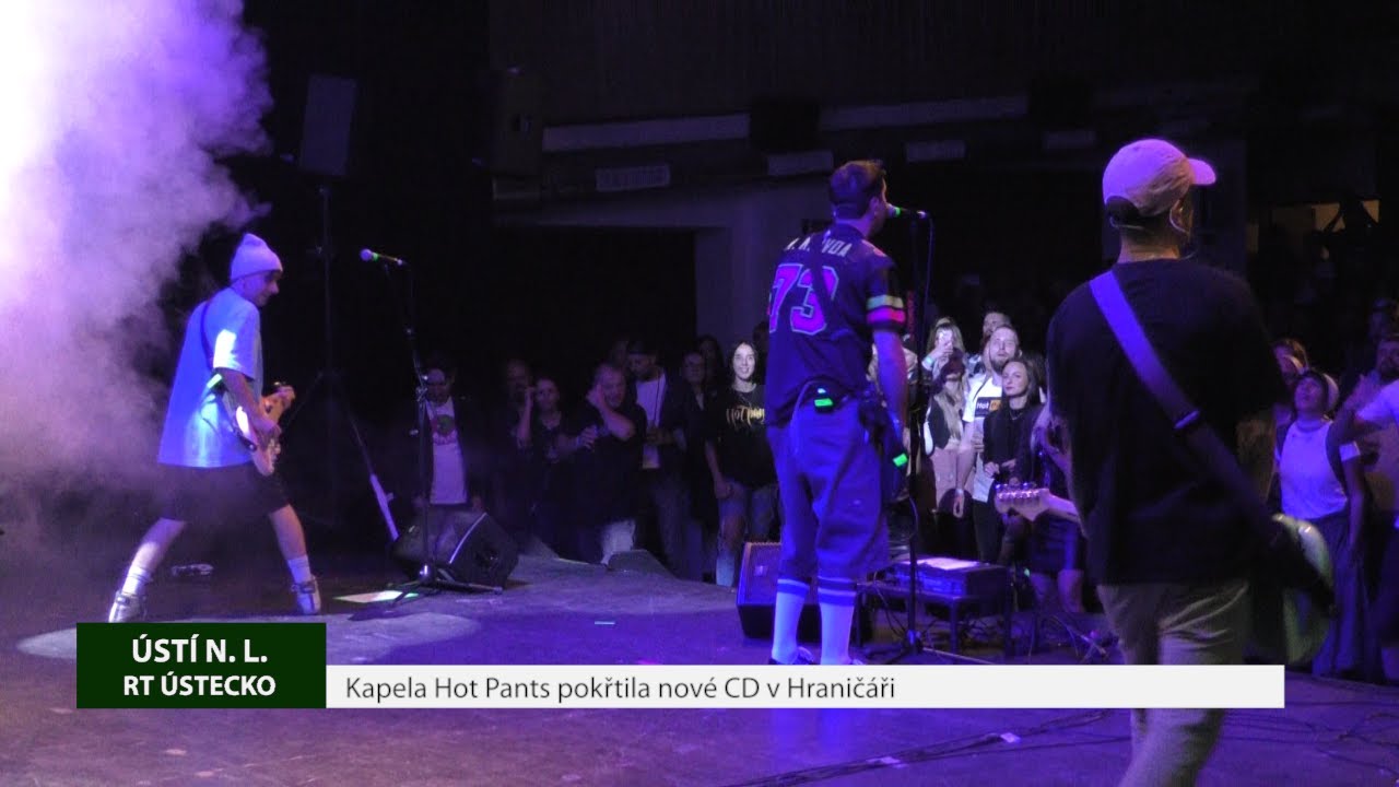 ÚSTÍ N. L.: Kapela Hot Pants pokřtila nové CD v Hraničáři