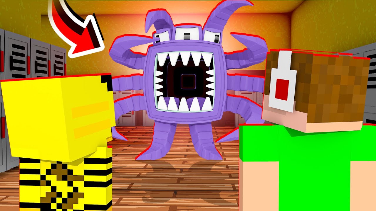 AZ ISKOLAI SZÖRNY A MINECRAFT-BAN! 😱