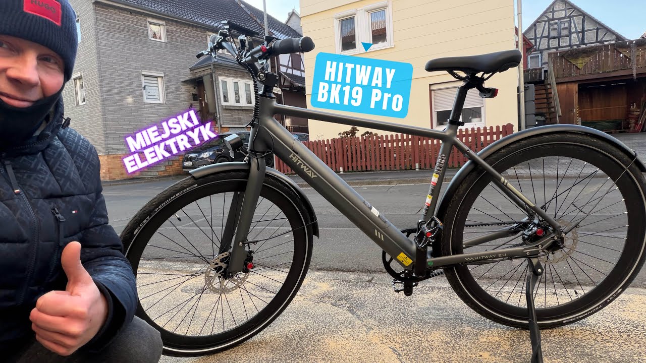 E-bike HITWAY BK19 Pro 🚲⚡ Miejski rower elektryczny w dobrej cenie 💸🔥  StrangeTEST 