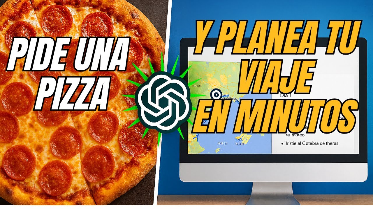🔍 Pruebo el Modo Agente en ChatGPT: ¡Pide Pizza y Planifica un Viaje en Automático!
