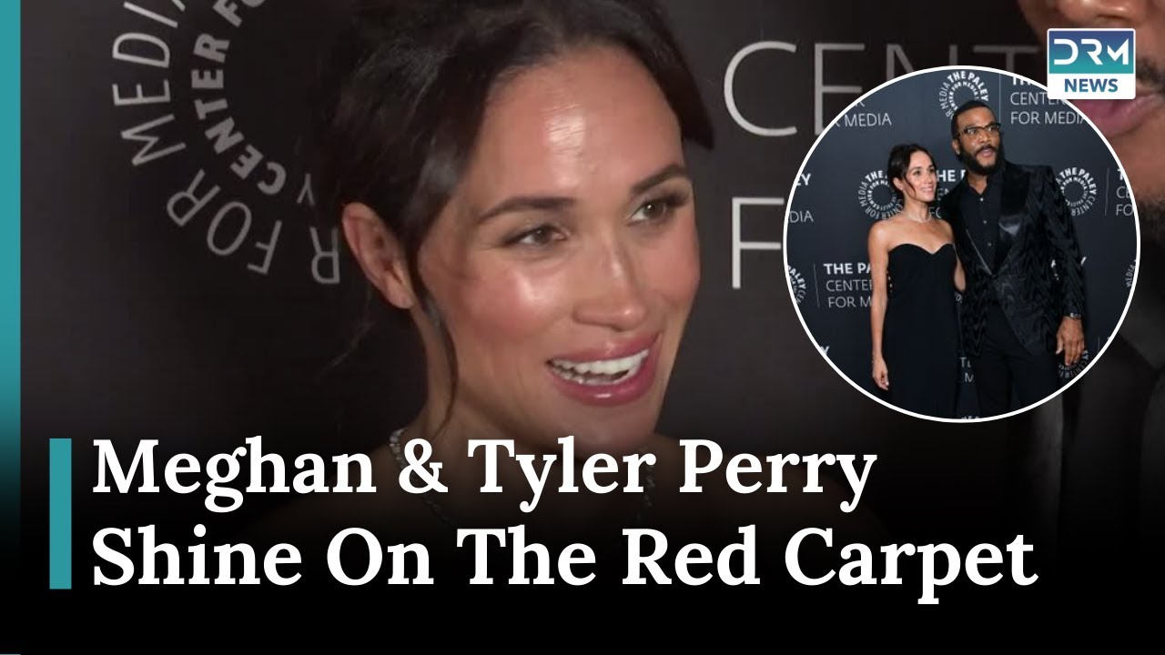 Meghan Markle Walks Red Carpet with Tyler Perry in Beverly Hills  | News Today | DRM News | AA1E