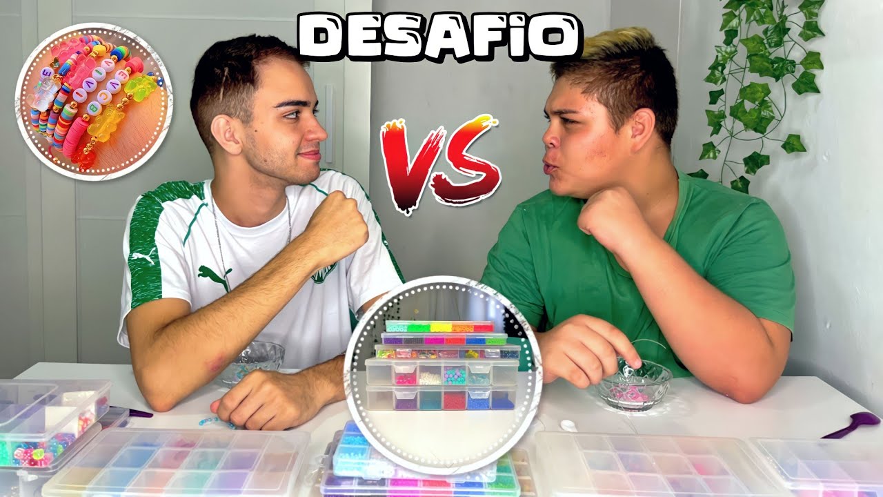 QUEM FAZ A PULSEIRA MAIS BONITA (VERSÃO HOMENS)🤣 PRIMO vs NAMORADO 😱