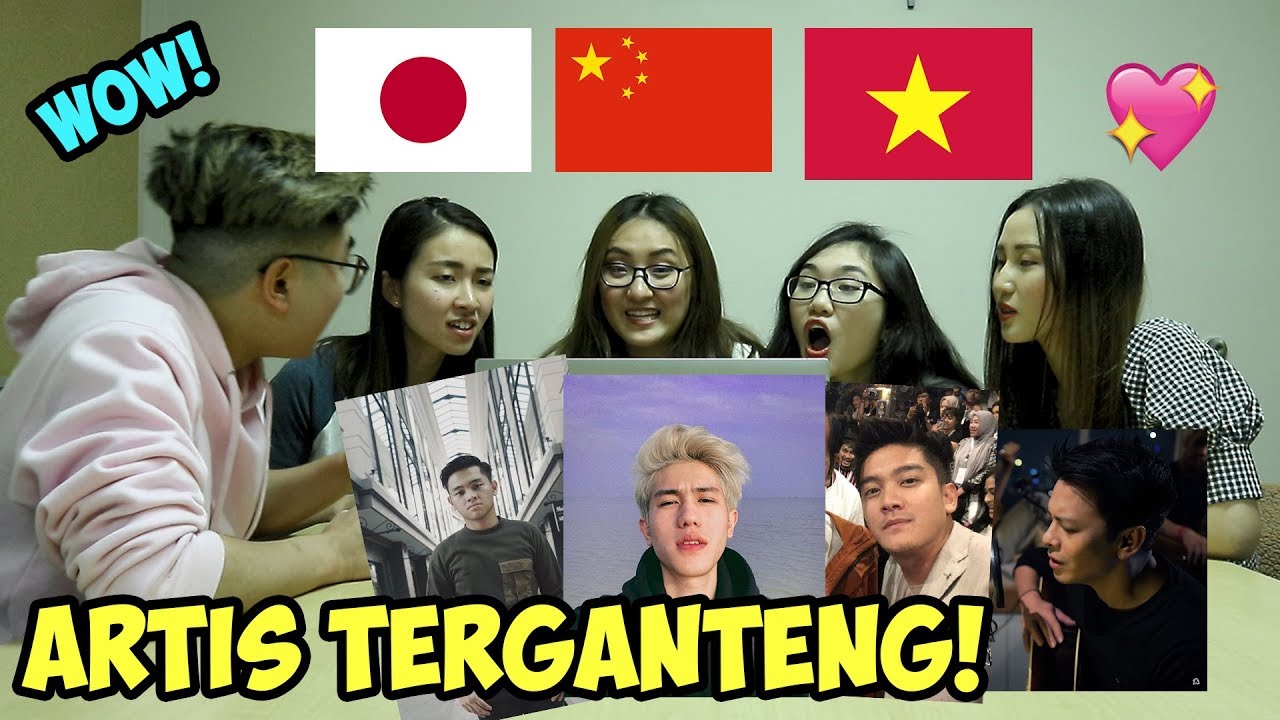 REAKSI CEWEK CANTIK LUAR NEGERI LIAT ARTIS & PENYANYI INDONESIA! (ARIEL NOAH, BOY WILLIAM, DLL)