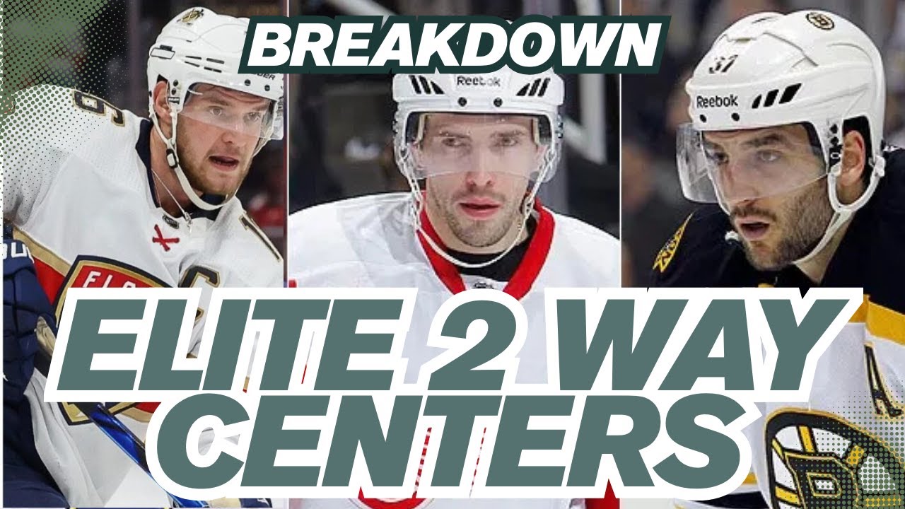 Elite Two-Way Centers – Datsyuk, Bergeron & Barkov | Hockey IQ Breakdown