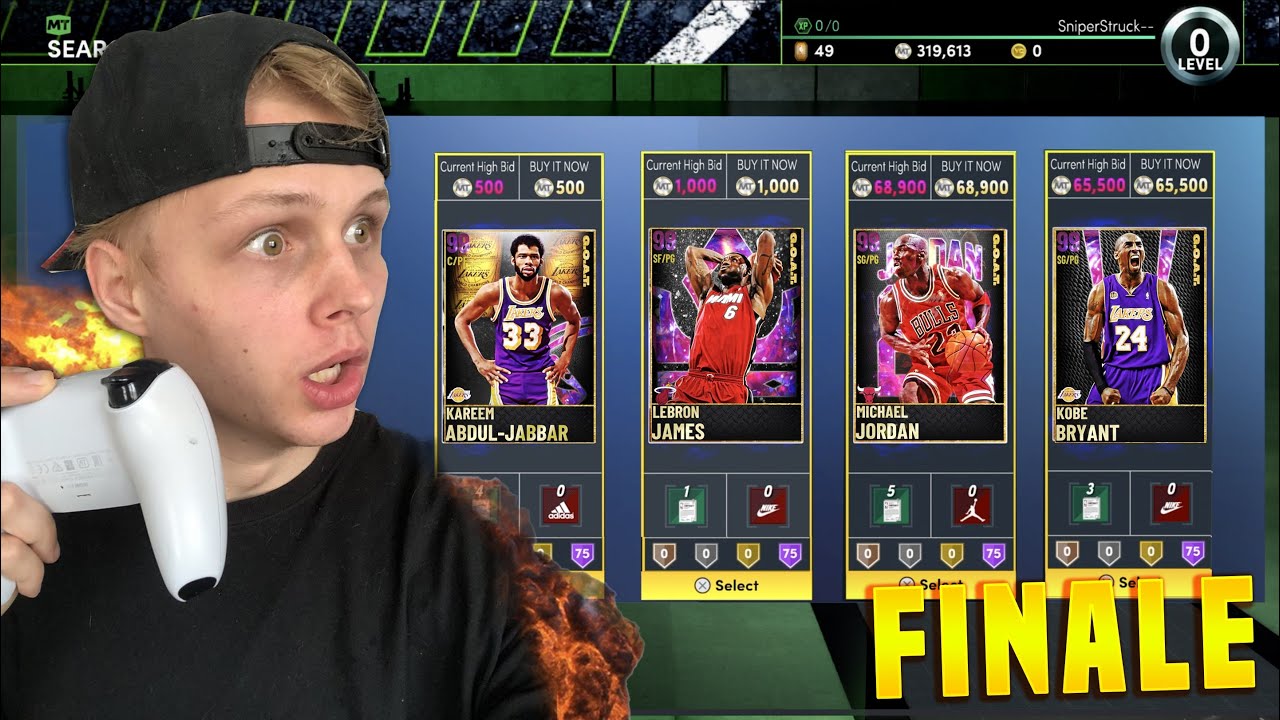 I Sniped EVERY GOAT Card in ONE Video... The Dream Team/STG FINALE